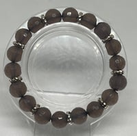Gray Rondell Beads