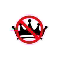 Image 4 of No Kings! Bubble-free stickers