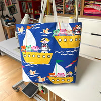 Image 2 of Nautical Nursery Big Tote 