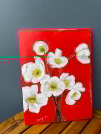 “White Poppies” Original Painting