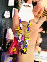 Image 4 of Blue Chain Charm Bracelet 
