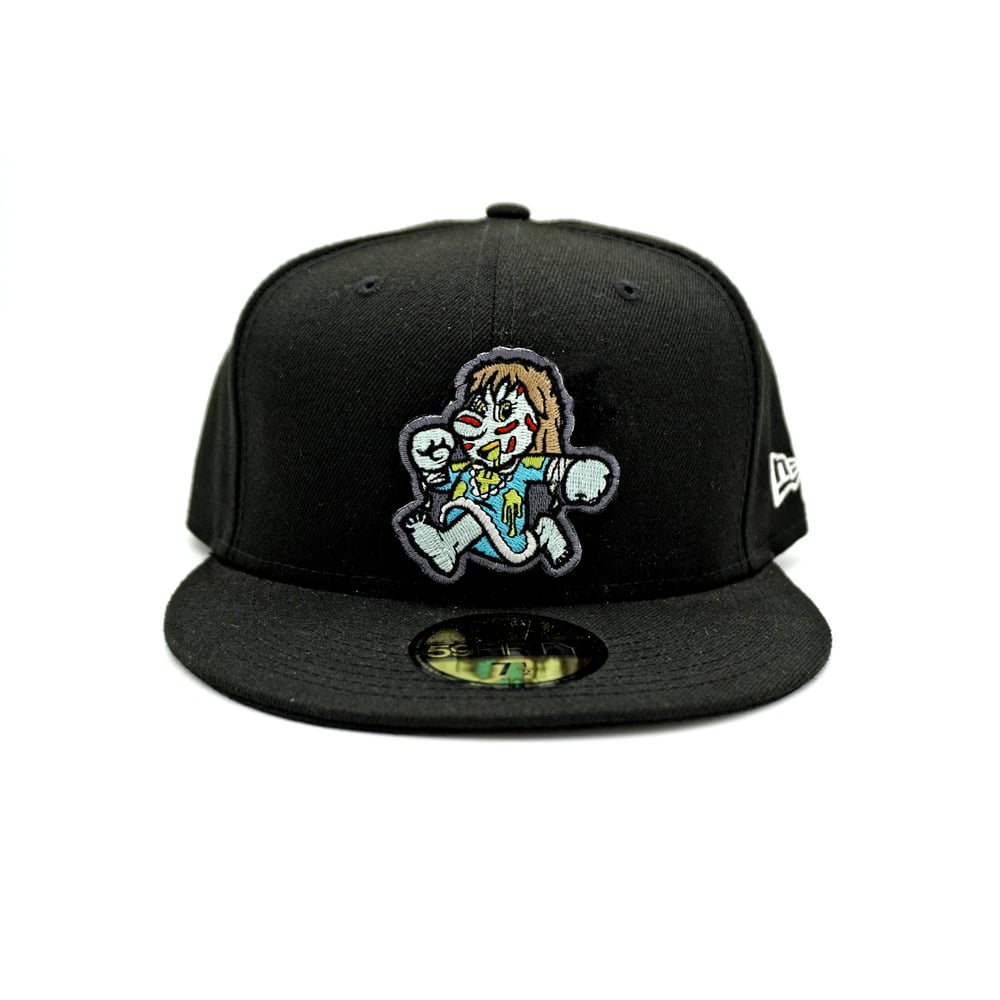 Regan Fitted Cap - Black