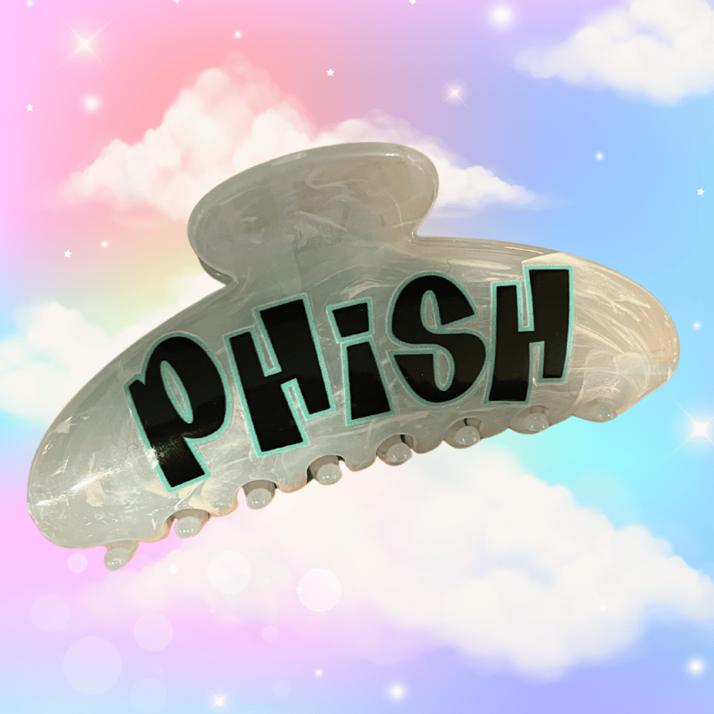 Image of BLUE PHISH HAIR CLAW