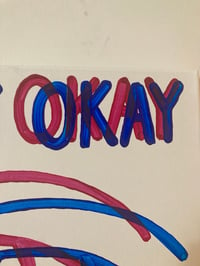 Image 5 of 'It's Okay To Cry' Canvas Painting