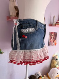 Image 5 of Apple Dreamin’ Mini Skirt 🍎🤍✨(S) 