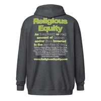 Image 15 of Religious Equity Unisex heavy blend zip hoodie