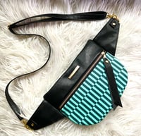 Image 1 of Mint & emerald crossbody