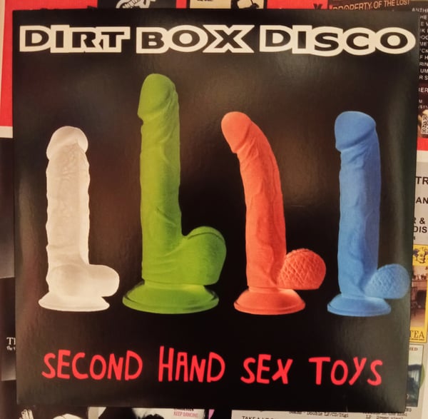 Image of Dirt Box Disco - Second Hand Sex Toys - 7" single - SAFETY PIN MAGAZINE 23 