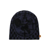 Image 1 of Whimsy x Lolas ‘Cat Bomb’ Reversible Beanie [NAVY]