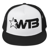 Image 2 of WTB Black Logo Trucker Hat