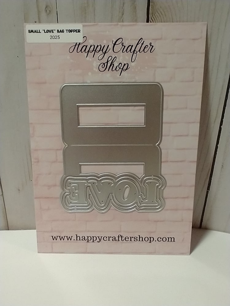 Image of Small "LOVE" Bag Topper