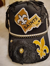 Image 4 of NOLA BLACK & GOLD JUNK HAT