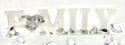 Unique “FAMILY” Sign/Stand