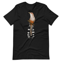 Image 4 of Pájaro Bobo Mayor | Puerto Rican Lizard Cuckoo Unisex T-Shirt