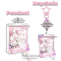Image 2 of Princess Jellyfish Keychain(Purple)