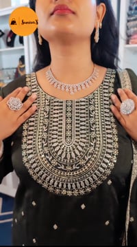 Image 1 of Soft Silk Kurtha Set - Design #12