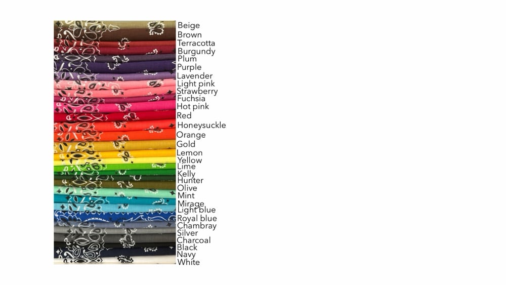 Image of Bandana pouch XL