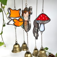Image 2 of PRE ORDER LISTING Woodland Critters Windchime 