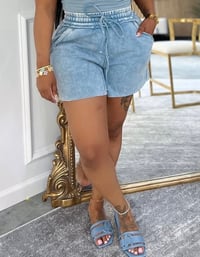 Blue Grey Shorts Only