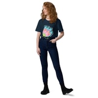 Image 1 of Unisex organic cotton t-shirt PARA TU NAVY