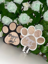Image 6 of   Leash Hooks Personalised Paw Print