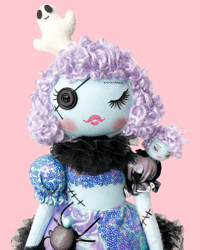 Image 1 of Medium Art Doll Spooky Sparkle 