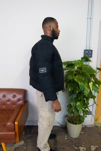 Image of Black Puffef Jacket 