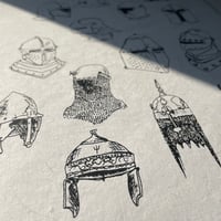 Image 4 of SKULL PROTECTORS A4 PRINT