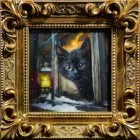 Image 2 of “Midnight Visitor" Original painting