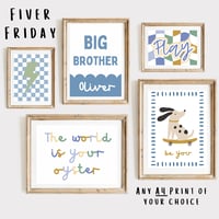 Image 1 of FIVER FRIDAY- Any A4 Print for £5