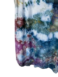 Image 9 of 3XL Luxe Knit Tank in Earthy Watercolor Ice Dye