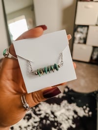 Turquoise Bar Necklace