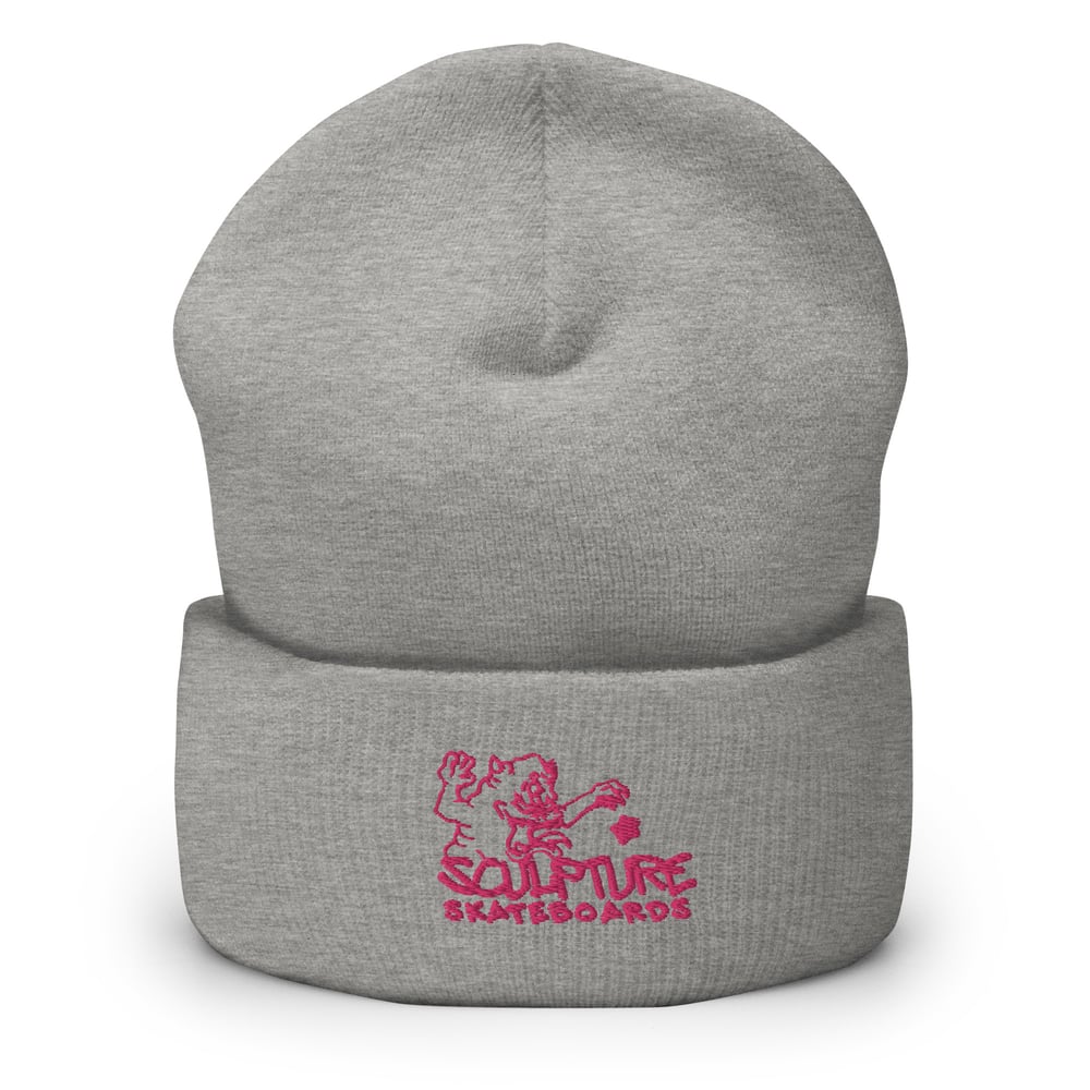 Cuffed Monster Beanie