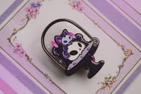 Image 4 of Skellekat and Pumpkat terrarium pins