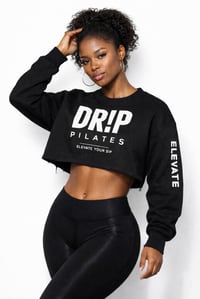 Image 2 of DR!P Cropped Crewneck