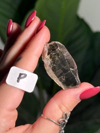 Image 17 of CHOOSE YOUR OWN MINI RUTILE SMOKEY QUARTZ POINTS (NATURAL UNPOLISHED POINTS) -BRAZIL- LOT 2