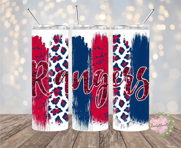 Image of Texas Rangers 20 oz tumbler