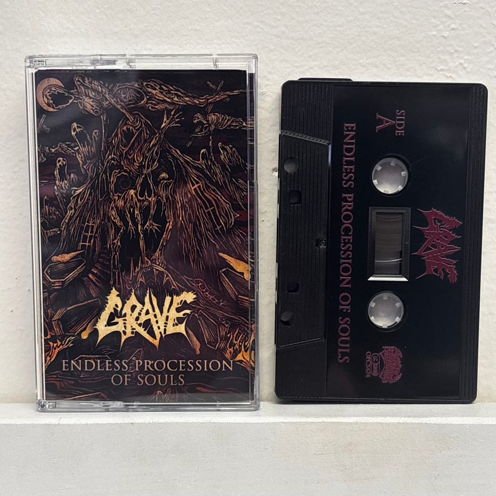 GRAVE - Endless Procession of Souls cassette | Gurgling Gore