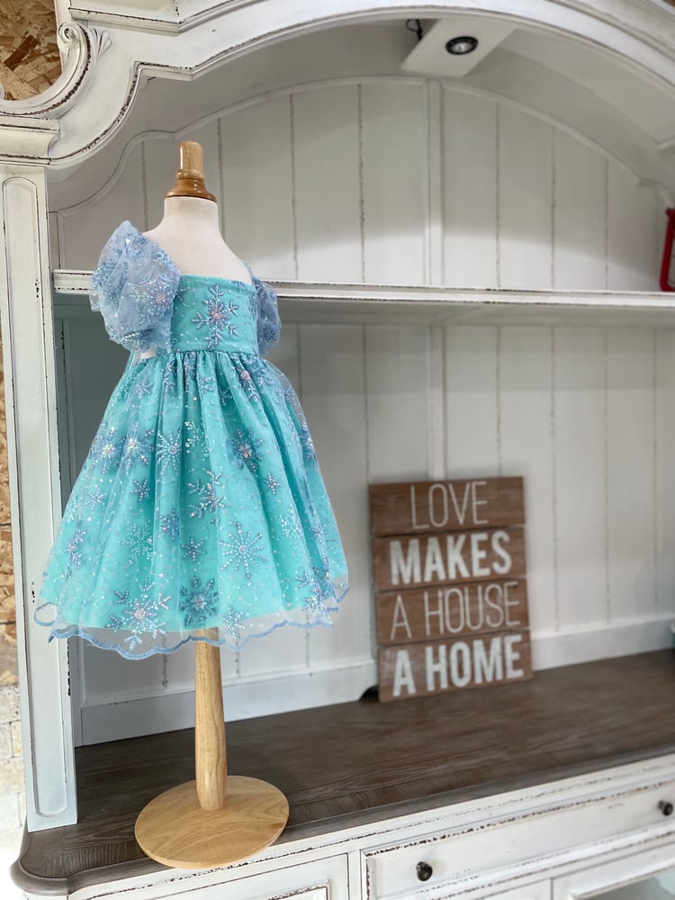 Image of Princess Snow Flake Dress