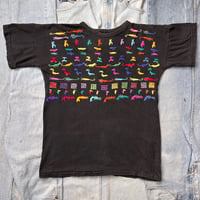 Image 1 of 70s/80s Hand Embroidered Critters Sz L