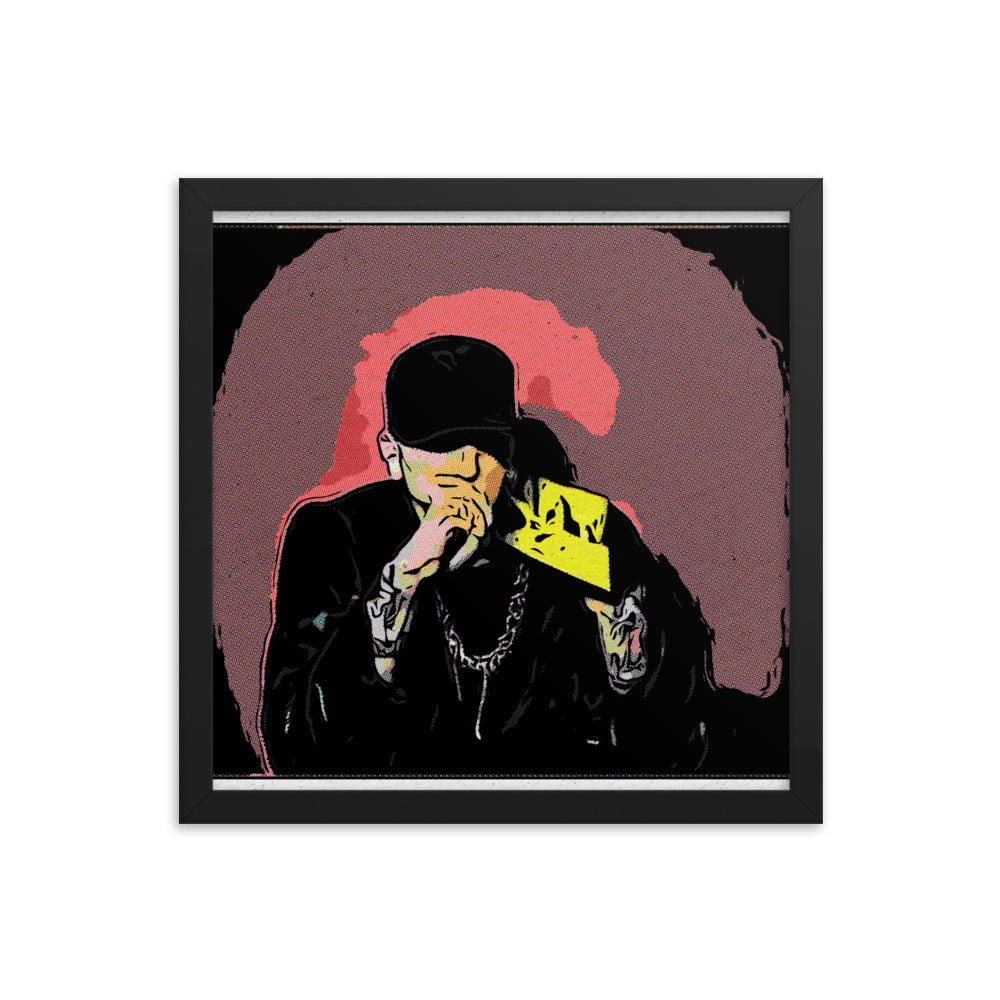 ZEN EXP - Eminem Framed photo paper poster