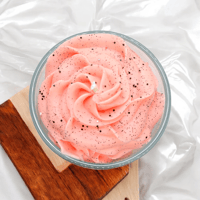 Image 5 of Handmade Watermelon Slushie Dessert Candle 8oz