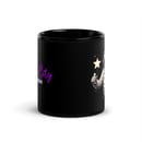 Image 1 of Space City Houston Black Glossy Mug