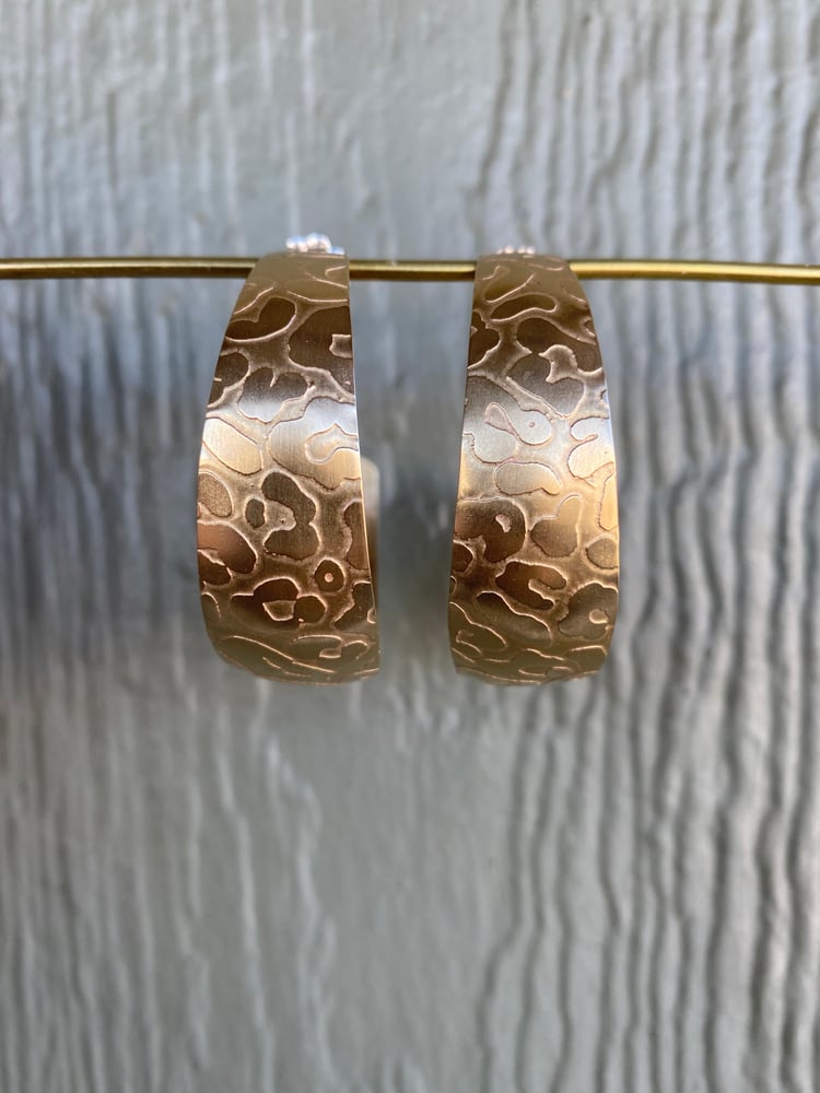 Image of Leopard Hoops 