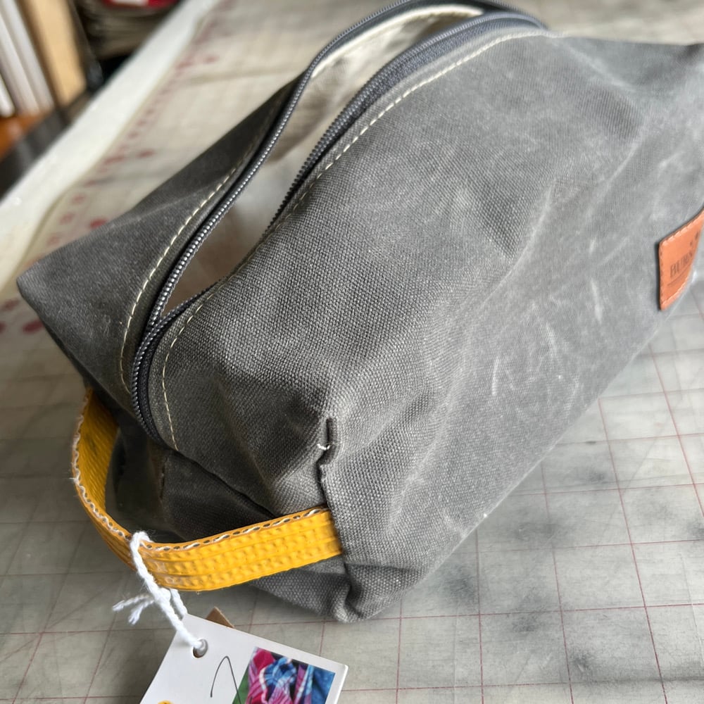 Charcoal Gray Dopp Burn Bag | Burn Bags USA