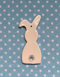 Image 14 of Handmade Ceramic Big Bunny decoration
