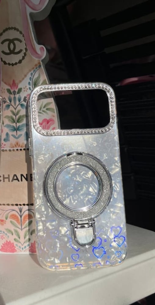 Image of The Aura Luxe Ring Case – Pearl