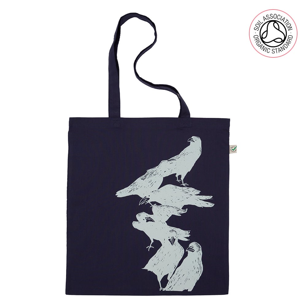 Crow Tote Bags (Various)