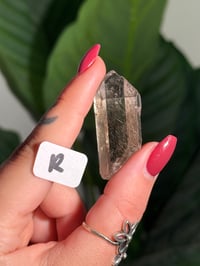 Image 19 of CHOOSE YOUR OWN MINI RUTILE SMOKEY QUARTZ POINTS (NATURAL UNPOLISHED POINTS) -BRAZIL- LOT 2