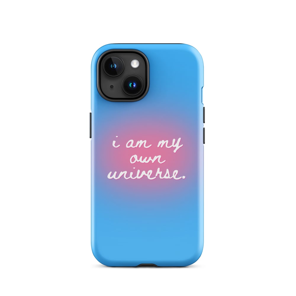 ZEN EXP - “I am my own universe” Tough Case for iPhone®